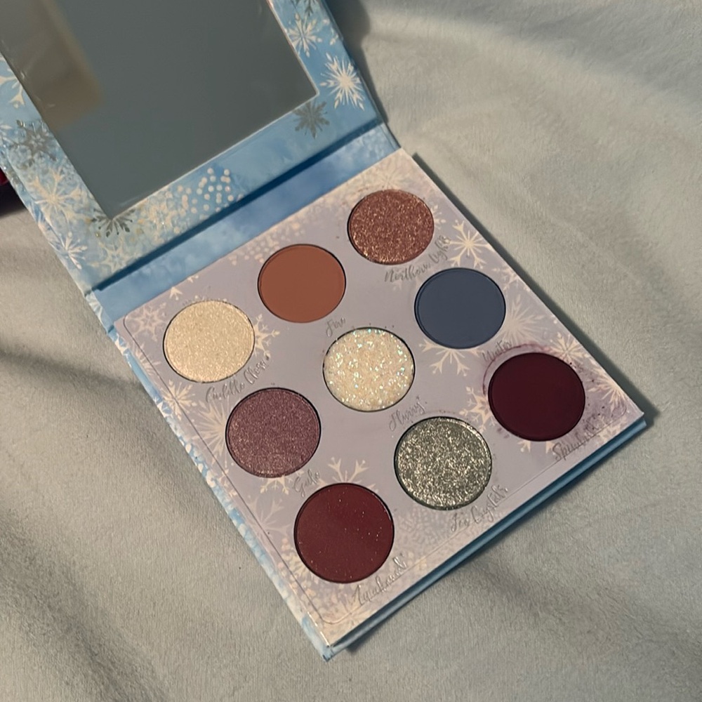 Colourpop Frozen 2 Elsa eyeshadow